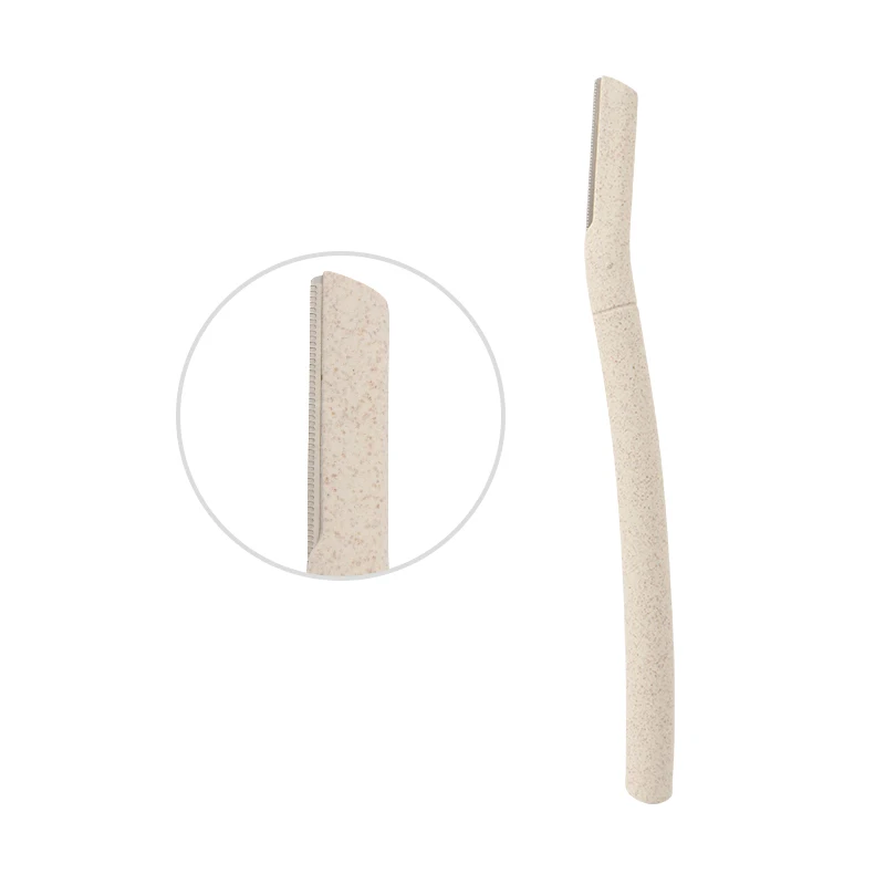 Waste Free Eyebrow razor Facial Wheat Straw Eco Friendly Razors for Women