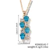 Kc gold sea blue white diamond