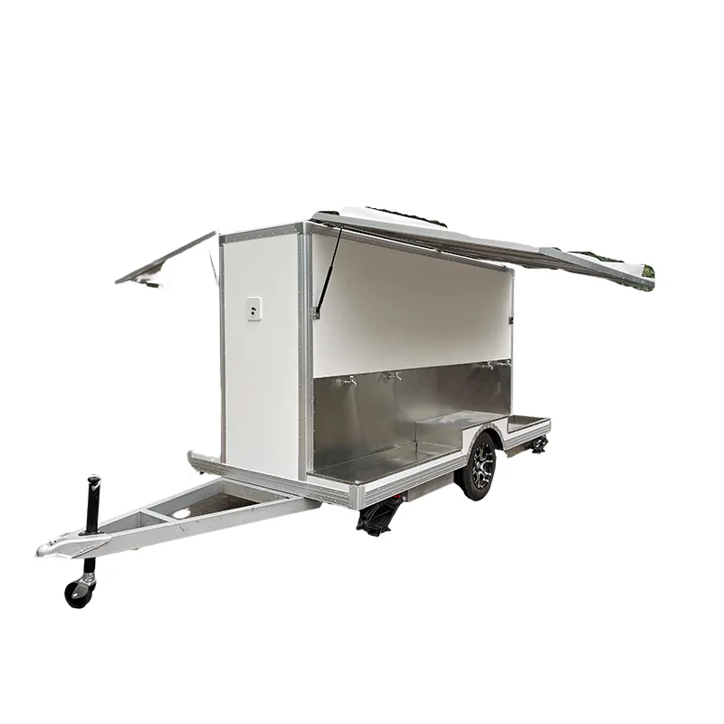 TUNE Luxury prefab modern truck outdoor trailer public mobile Washing Station for sale
