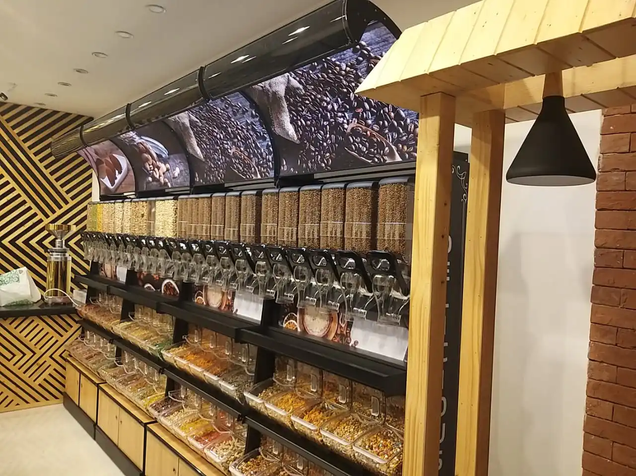 Stable Supermarket Shelf For Bulk Foods Display Buy Display Shelf