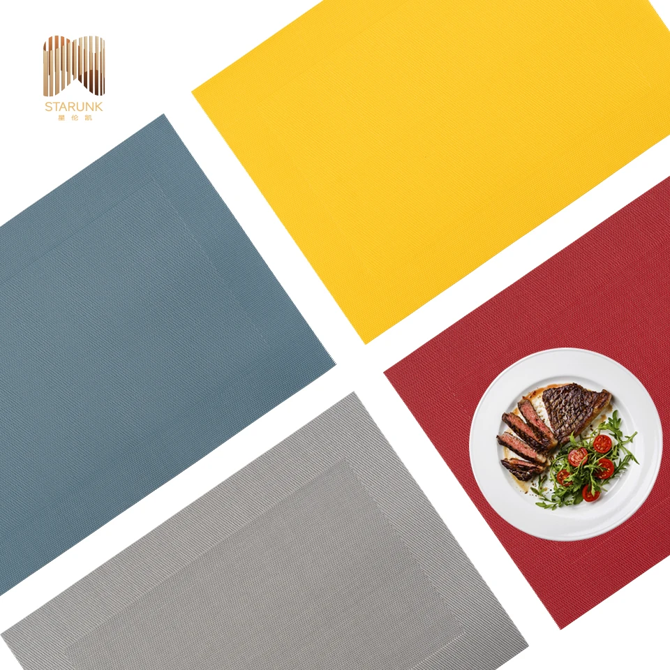 Starunk Classic Table Mats Ecofriendly Heat Resistant Table Mat For