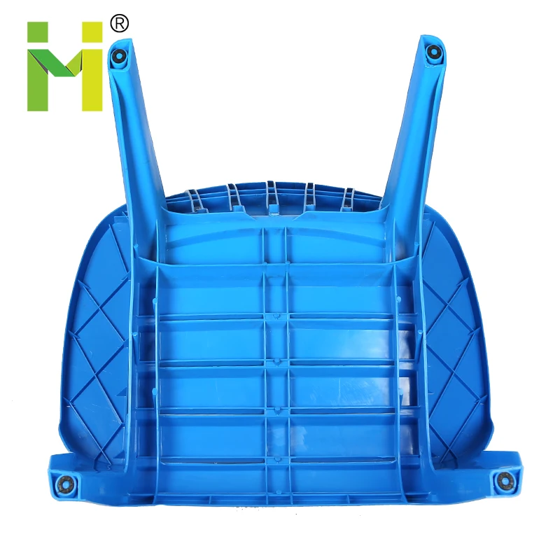 Кресло для сада оптом синее и белое пластиковое