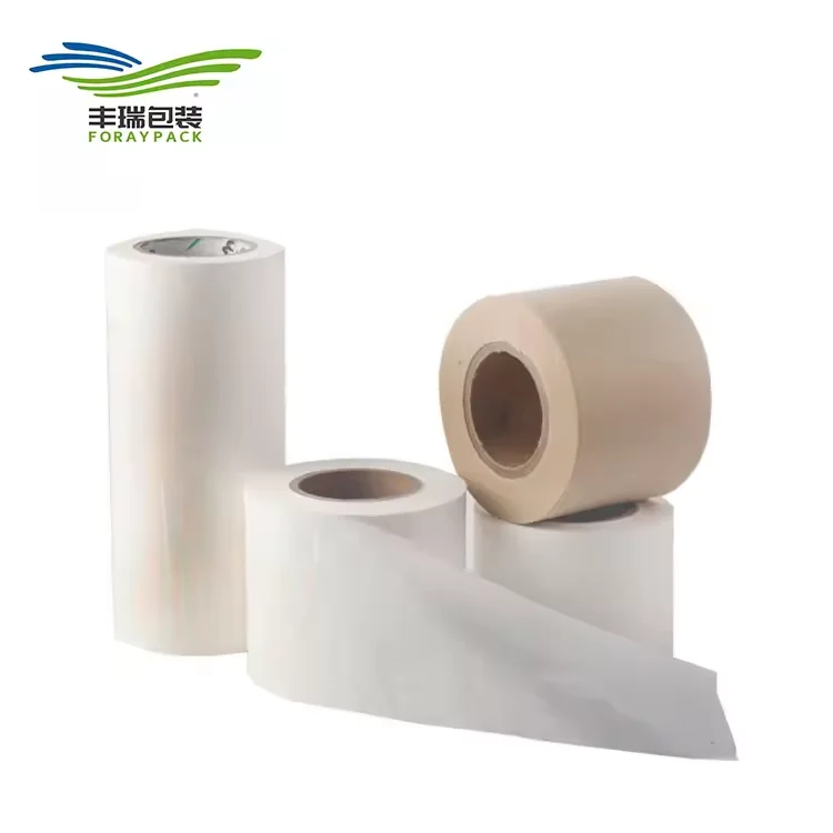 Empty Organizer Eco-Friendly Biodegradable PLA Paper Roll Tea Pouch Packaging Pouches Tea Bags Heat Seal Packaging