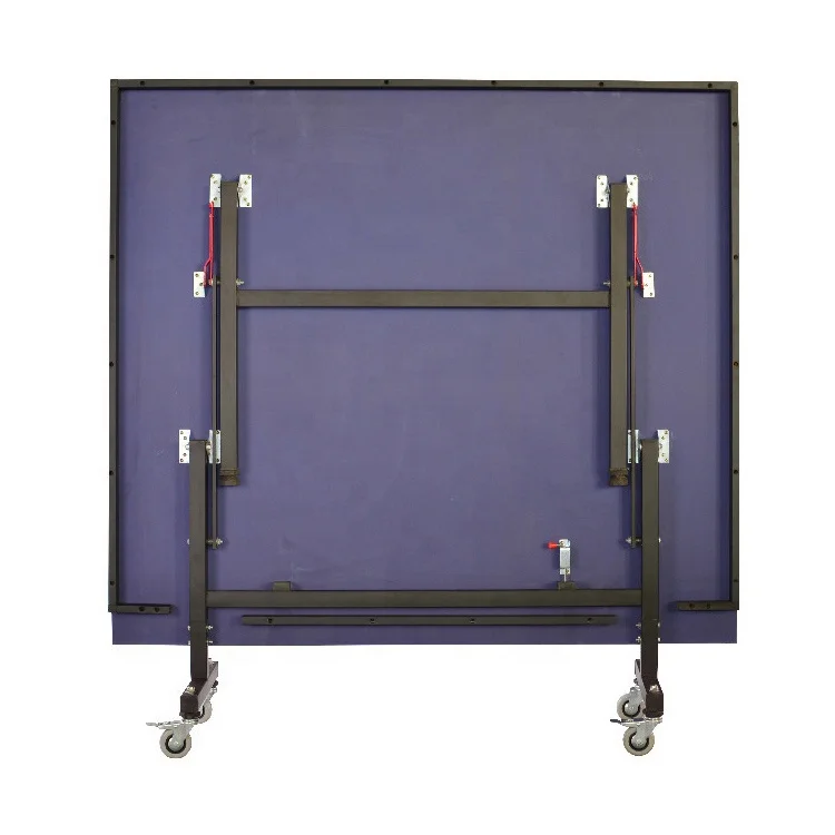 Прямая поставка с завода, стол для пинг-понга из МДФ с колесами, горячая распродажа, комнатный стол для настольного тенниса толщиной 15 мм