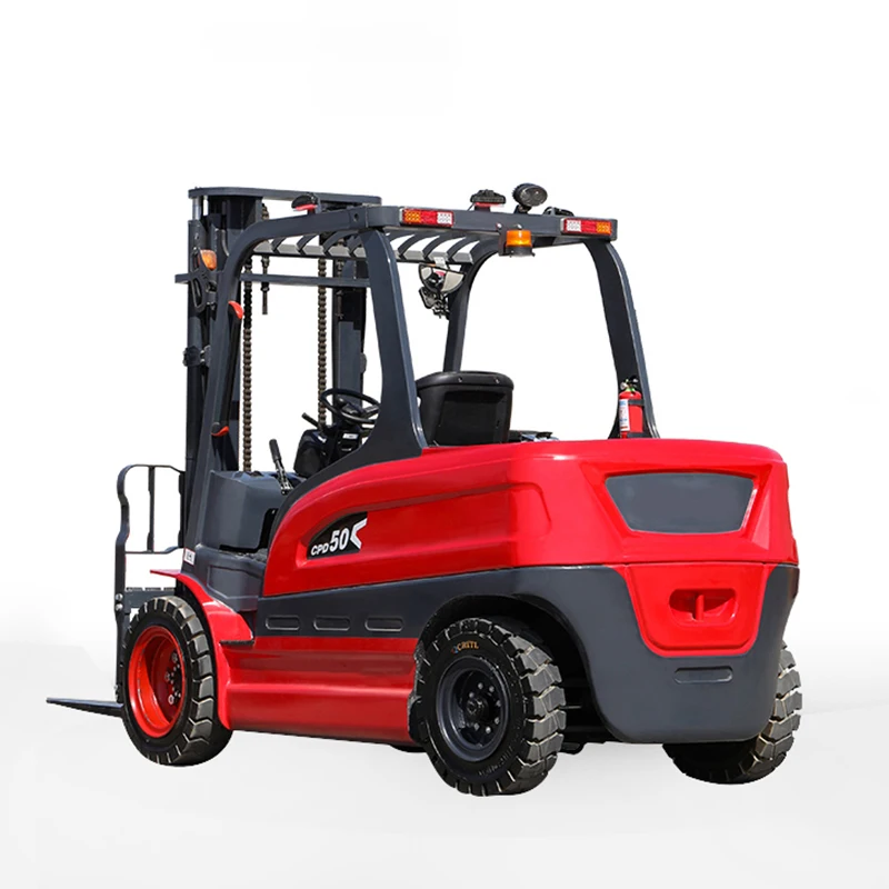 Chinese New Battery Forklifts Terrain Electric Forklift 1 1.5 2 2.5 3 3.5 4 5 7 10 Ton Stacker Forklifts