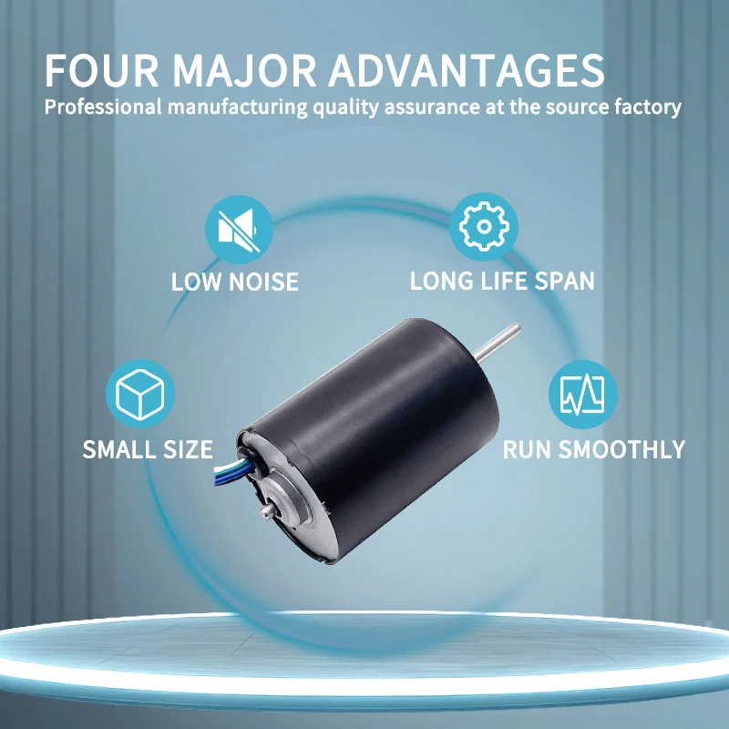 12v 24v Mini DC Generator Micro Small BLDC Motor 36mm High Speed Electric Brushless Motor