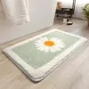 Fluttering Daisies - Mint Green