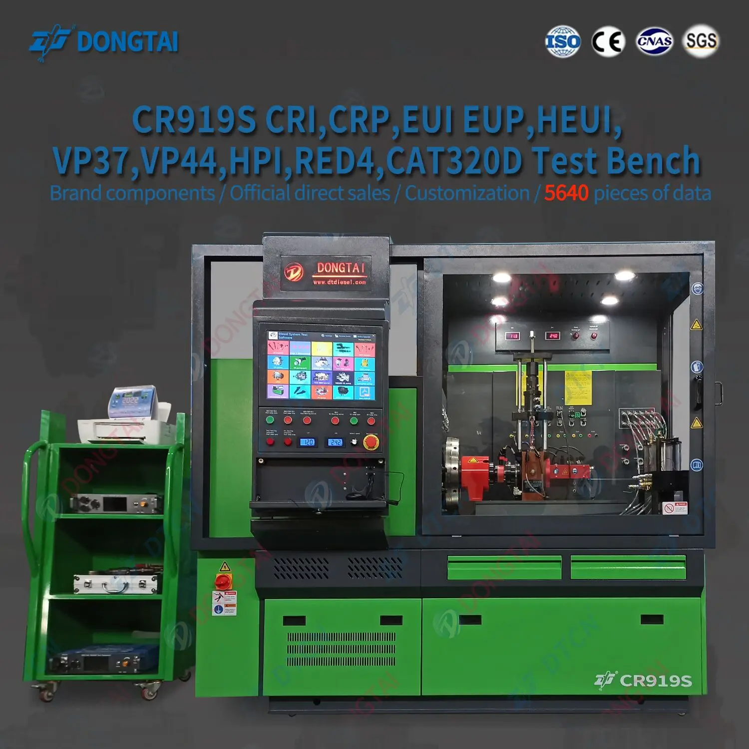 CR919S  Full Function Common Rail  test Bench