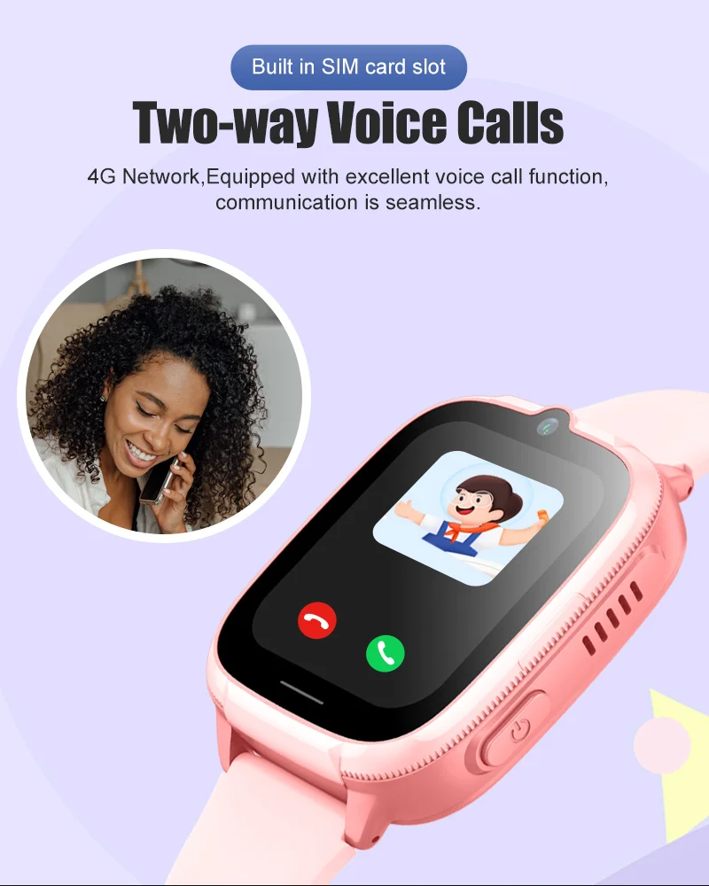 Kids Smart Watch with Camera Video Call Voice Chat Make Friend Education Games Multi Function 4G Smartwatch for boy girl Global