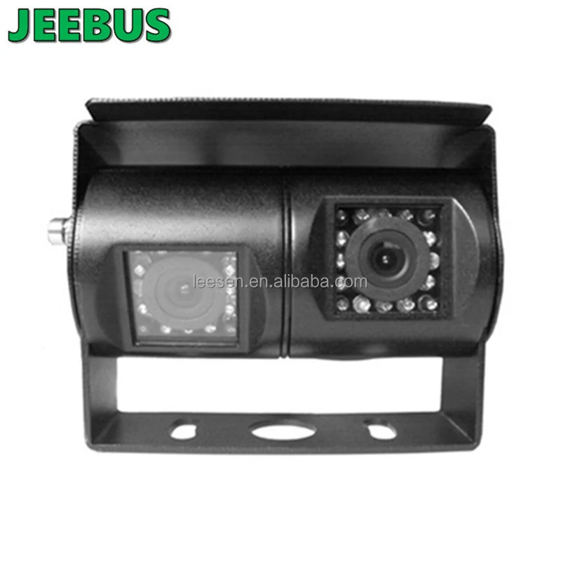 High Quality HD IR Night Vision Double Lens Rear View  Reverse Camera for Truck Bus Coach