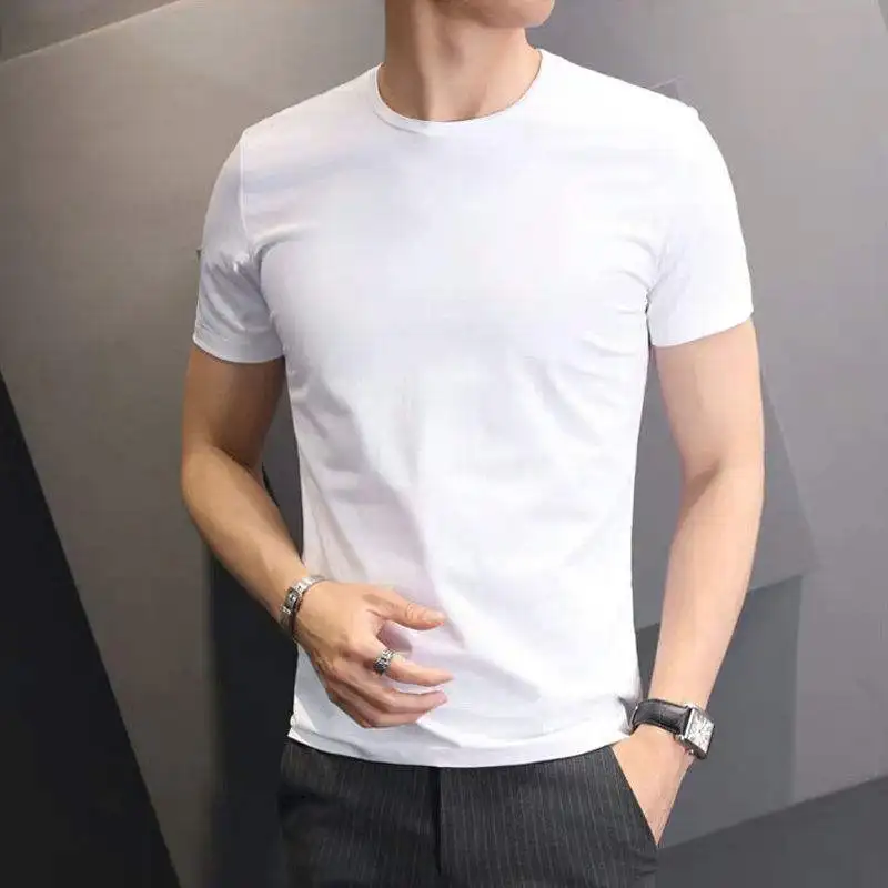Affordable Bulk Order Solid Color Hot Sale Custom Made Factory Price Designer Polyester t Shirt for Sale
