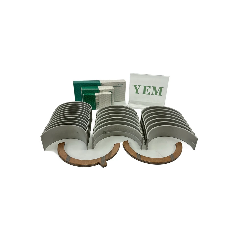 New 3046 3066 3116 Bearing Kit with Crankshaft Bearing and Conrod Bearing Thrust Washer for Caterpillar Engine
