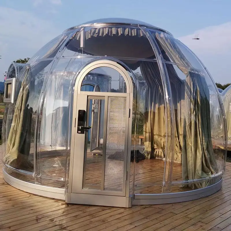 Prefabricated PC Panel Tent Dome for Bathroom Shower Room Diner Room Portable Shop Mobile House