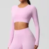 long sleeve-pink