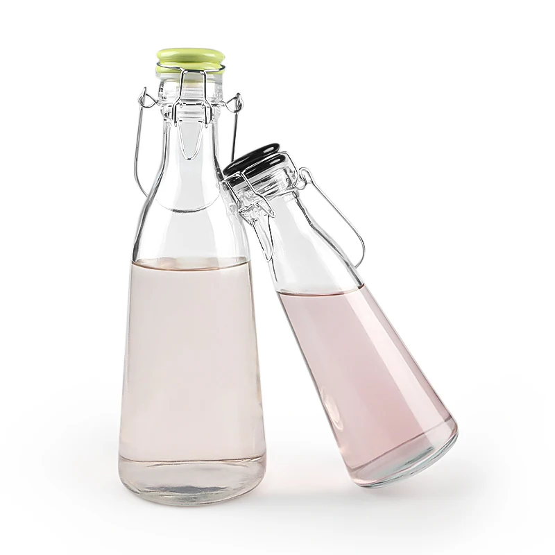 Bottiglie Vetro Borosilicato Per Alimenti - Coperchio Ermetico Ideali Per D 596728
