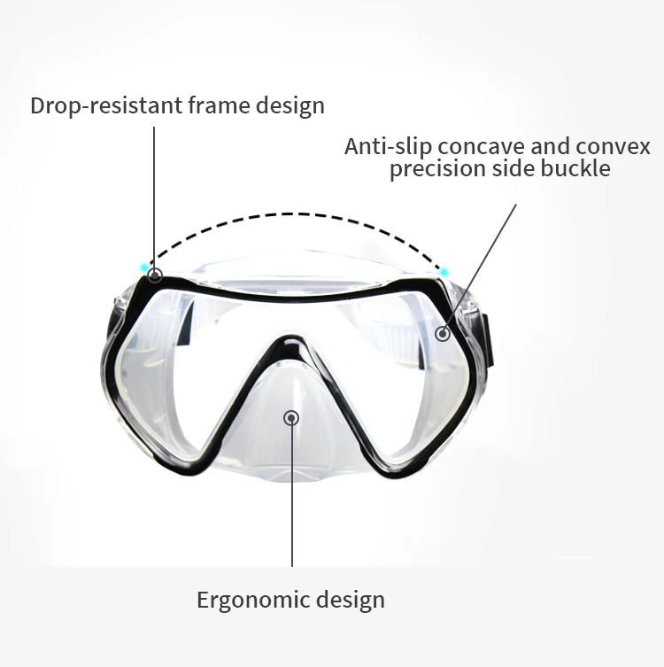 Professional Water Sports Swimming Snorkeling Diving Set Equipment