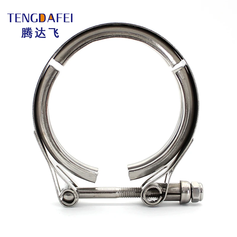 Stainless Steel Quick Release Exhaust V Band Hose Clamp With Male Female Flange Buy V Band