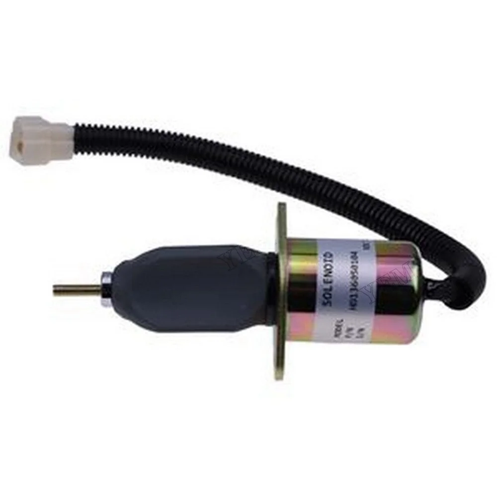 Fuel Shut Off Solenoid 119807-77800 for Yanmar Engine 4TNE94 4TNE98 5