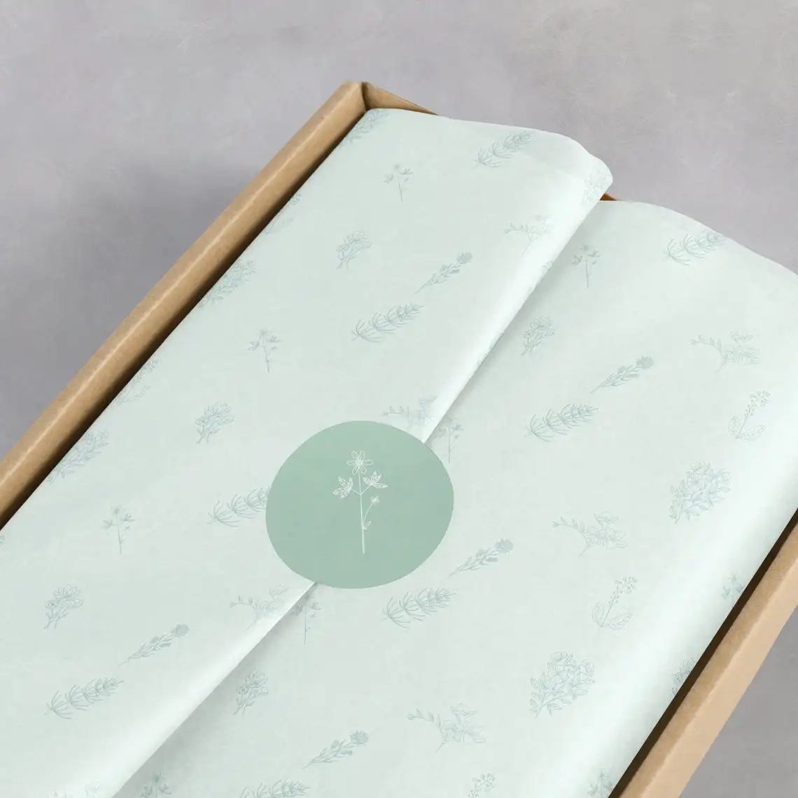 High Quality Wholesale Eco Friendly Tissue Paper Custom Printed Logo