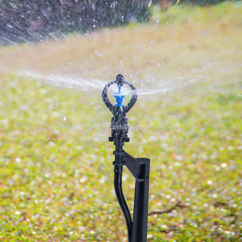 Agricultural Water System Stake Micro Sprayer 0.5bar Microjet Sprinkler Avocado 2m Diameter