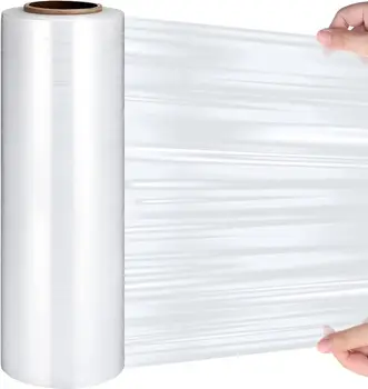 Factory Price Ldpe Heavy Duty Plastic Packaging Polyethylene Jumbo Roll Pallet Shrink PE Stretch Film Wrap Roll Large Size