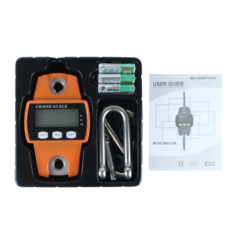 OCS 200kg Digital Hanging Scale Heavy Duty Electronic Crane Scale 300kg
