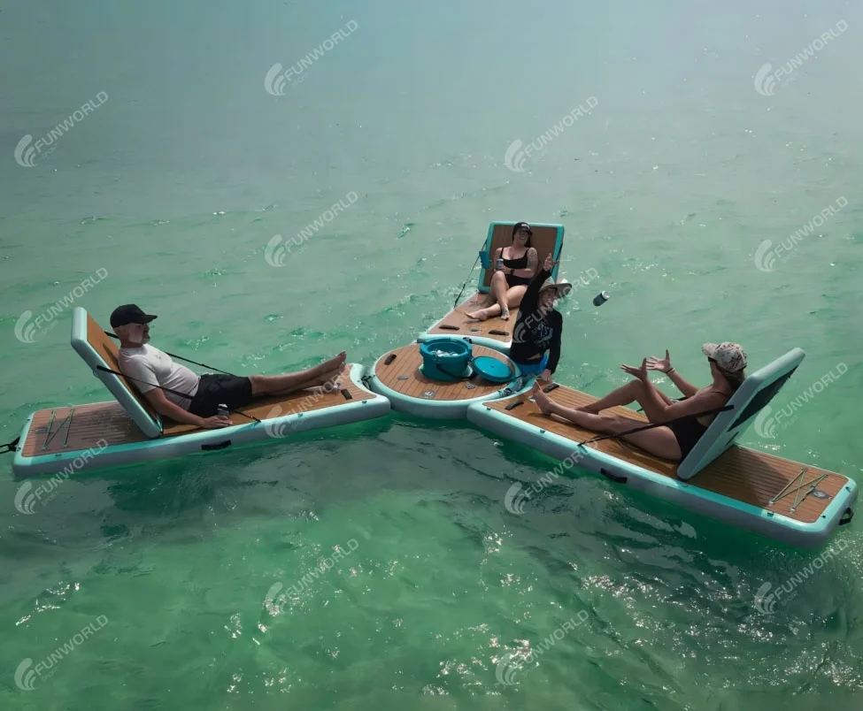 Newly Outdoor Inflatable Beach Chair Water Equipment Hangout Chair