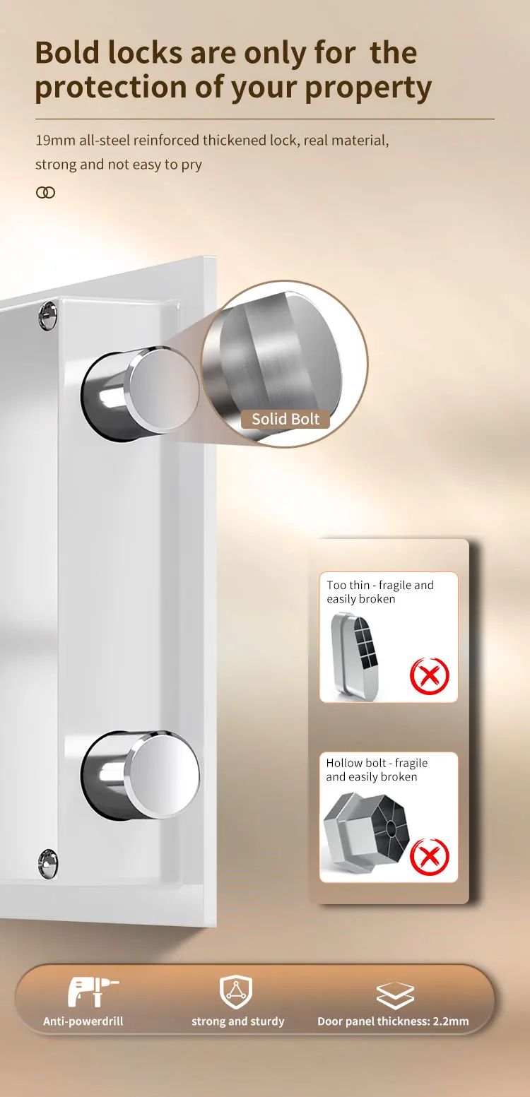 CEQSAFE Custom Mini Money Jewelry Digital Electronic Lock Safe Box Home Safe Box with Lock supplier