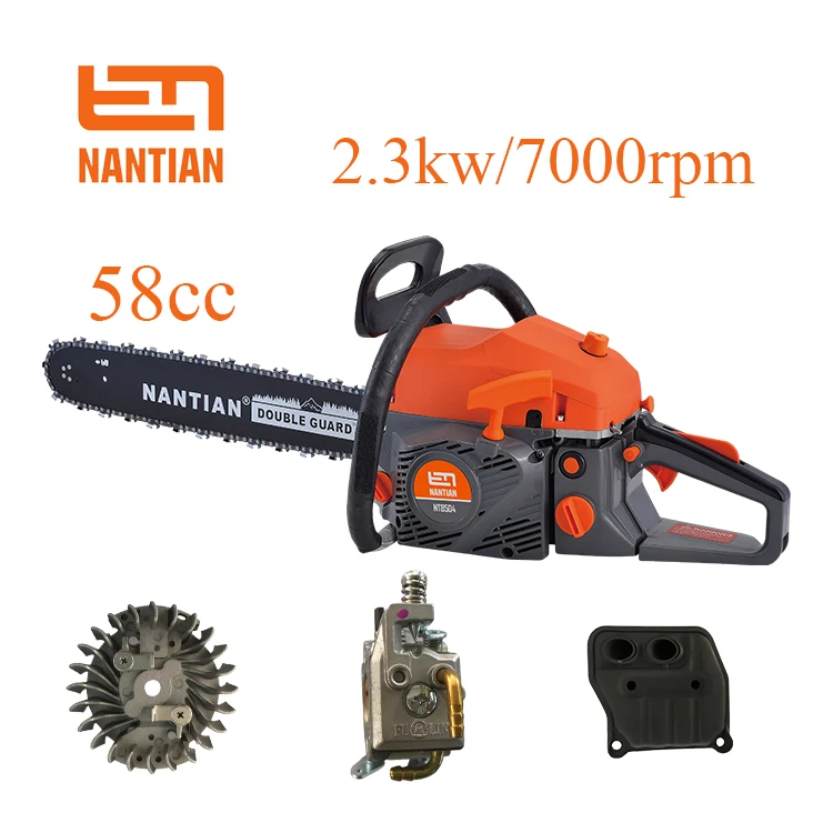 NANTIAN 58cc Tanaka Chainsaw - High-Quality Professional Tool