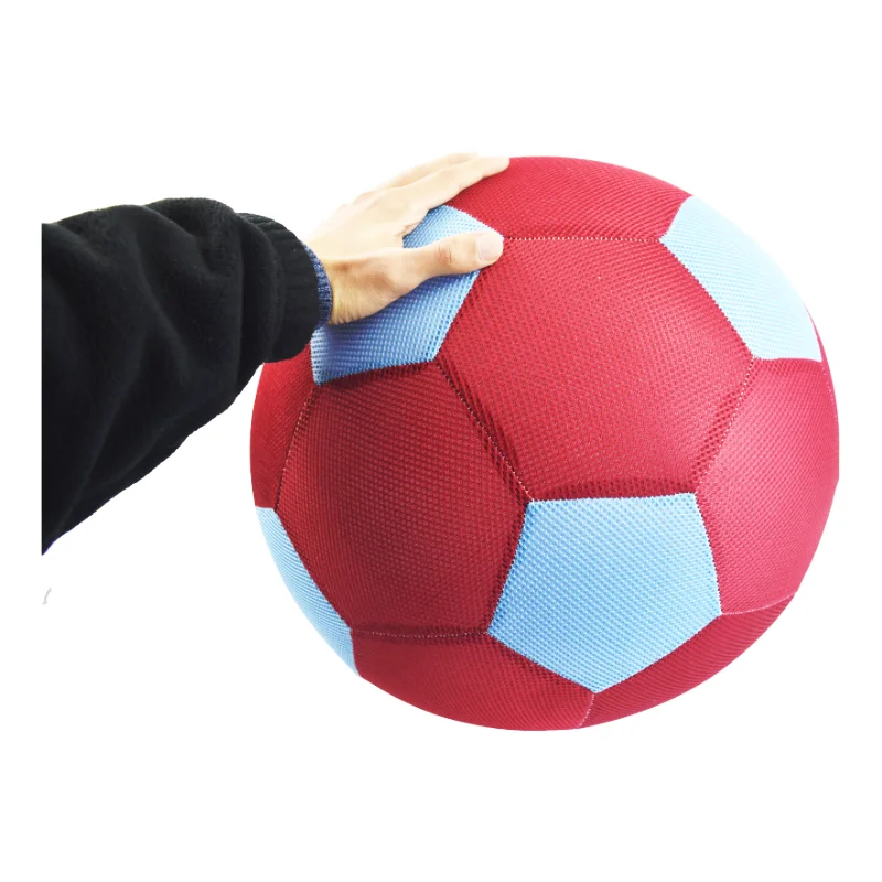 Kids Mesh inflatable ball Jumbo Volleyball Toy Soft Fabric Inflatable Custom Cloth Covered Balls