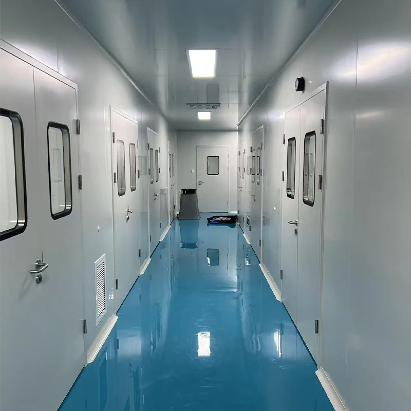 Yichang New Cleanroom Solution Provider GMP Modular Dust-Free HEPA Filter Fire Resistant Clean Room System Engineering