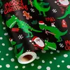 Papá Noel dinosaurio negro