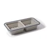 Grand compartiment double gris