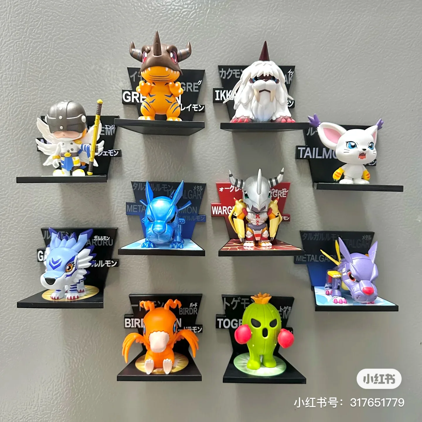 オリジナル正規品 ポップマート デジモンアドベンチャー PVC冷蔵庫