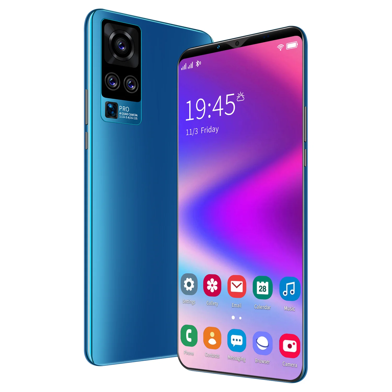 Хит продаж, разблокированный дешевый смартфон X50 5,8 дюймов, мобильные смартфоны Android в розничной коробке