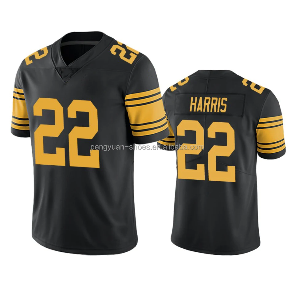 Wholesale Best Quality #7 Ben Roethlisberger #11 Chase Claypool #90 T.J.  Watt #22 Najee Harris #88 Pat Freiermuth American Football Jersey From  m.