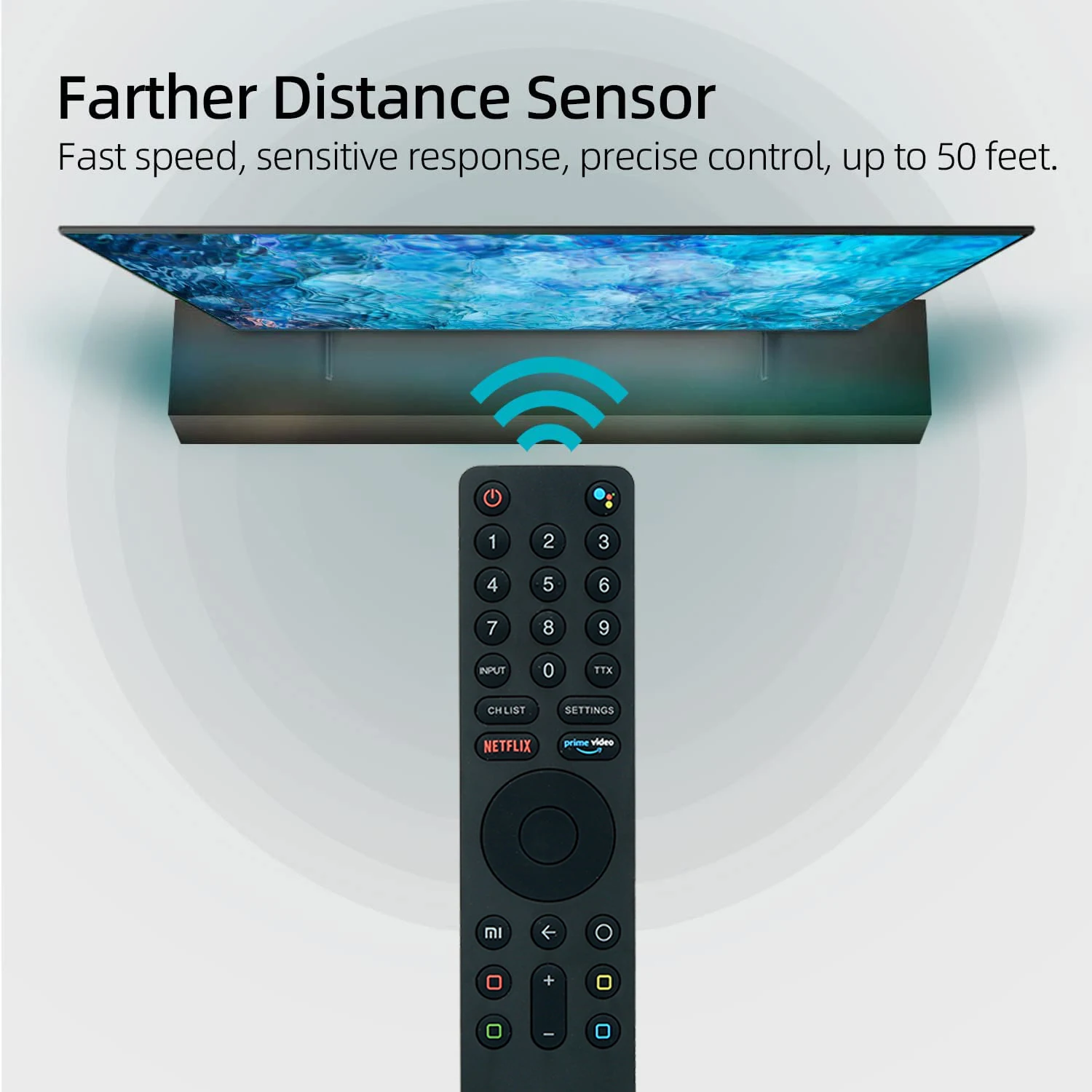 Huayu Miver.4 Xmrm010 Voice Remote Control Work For Xiaomi Mi Tv 4s