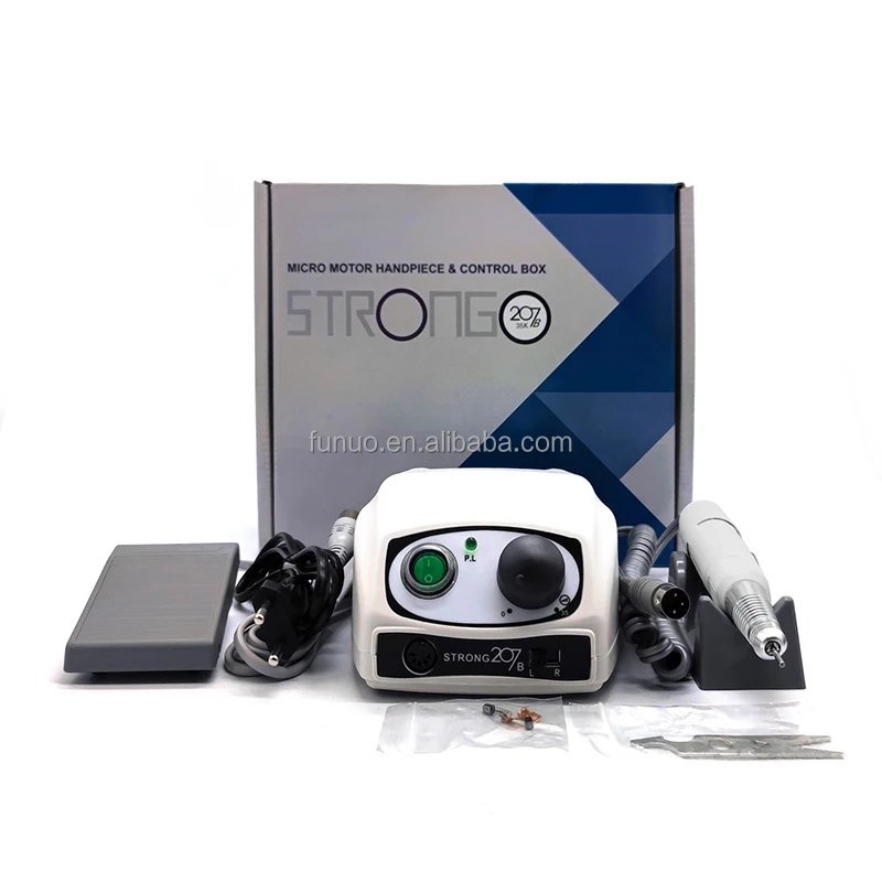 Professional Electric Nail Drill Machine 207B, 35000RPM Micro
