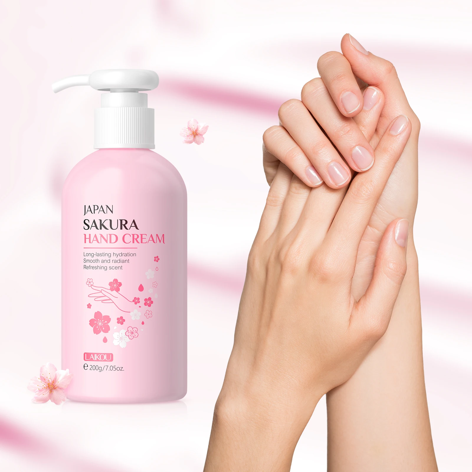 LAIKOU Japan Sakura Fragrance Hand Cream - Deep Hydration