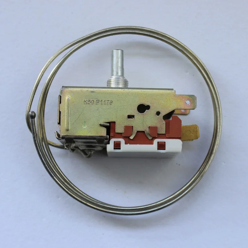 2024 Manufacture Freezer Accessories Spare Part K50-P1179 Refrigerator Accessories Stainless Steel Capillary Thermostat
