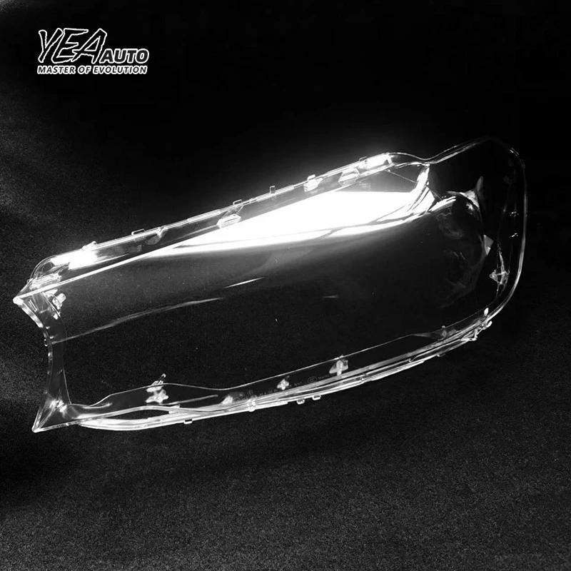 IEAA Car Headlight Cover Headlight Glass for BMW 5 Series G30 2017-2020 Light Lens Cover Headlight Shade Lens Cover