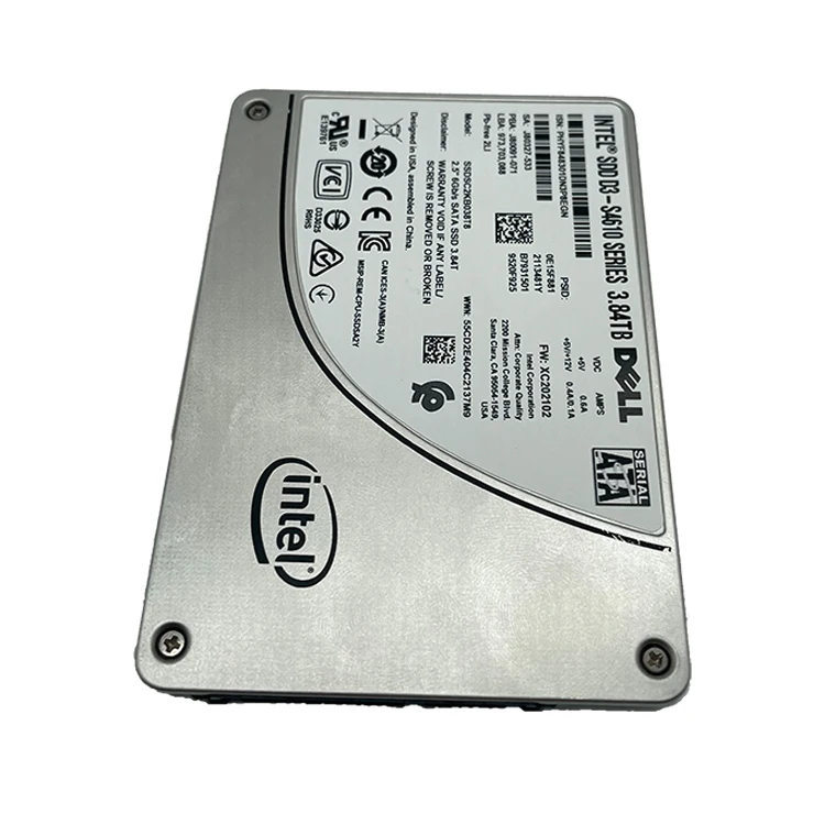 Ssd Internal S4610 3.84T 2.5in SATA 6Gbps Server Solid State Drive