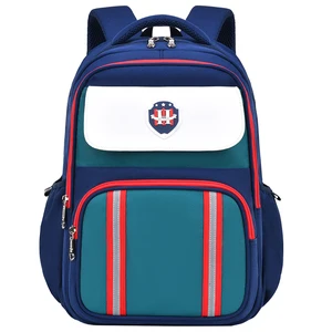 Custom Logo Cartoon Animal Pattern School Backpack for Boys Girls Small Size Colorful Stylish with Polyester Lining Daily Use