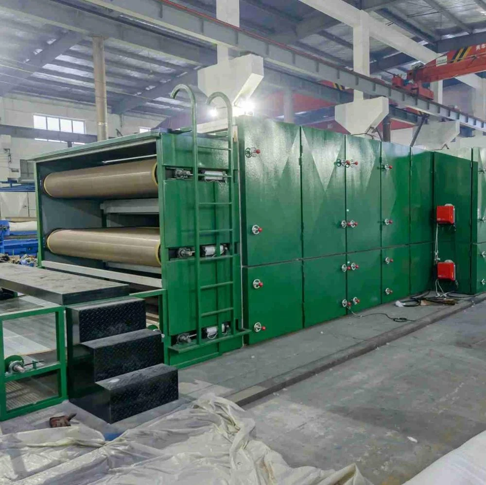 HONGYI Nonwoven Thermal Bonding Polyester Wadding Machine Stiff Wadding Making Machine