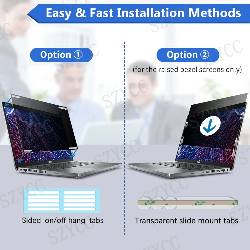 Ноутбук, 13,3 дюймов, съемный фильтр для защиты конфиденциальности, 4 способа, защита от подглядывания, против синего света