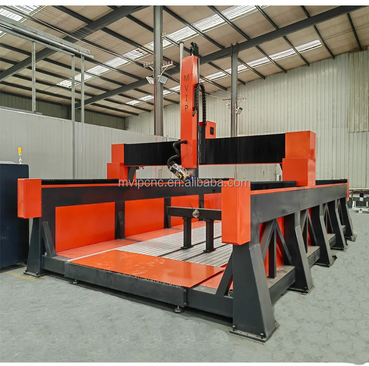 5 Axis Cnc Router Airfoil Plane 3D EPS EVA Styrofoam Foam Epoxy Polyurethane Mold Cnc Cutting Making Machine