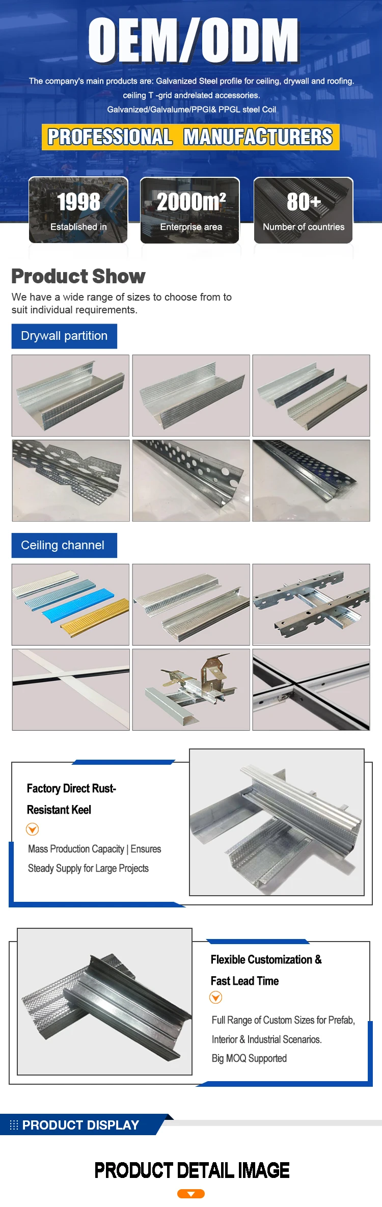 Drywall Metal Stud Specifications Drywall Profile Metal Stud and Track