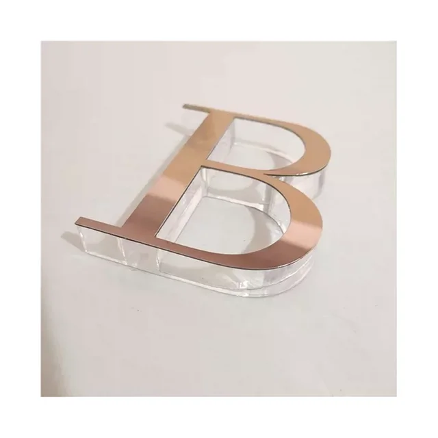 Free-Custom-design high-end Cut Clear acrylic letter  Acrylic number