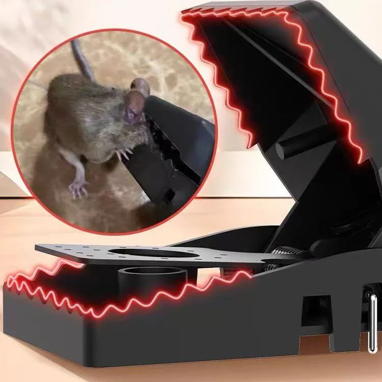 High-Sensitivity Plastic Mouse Trap Self-locking Mousetrap Household Mouse Catcher Rat Killer Easy Use Rodent Traps