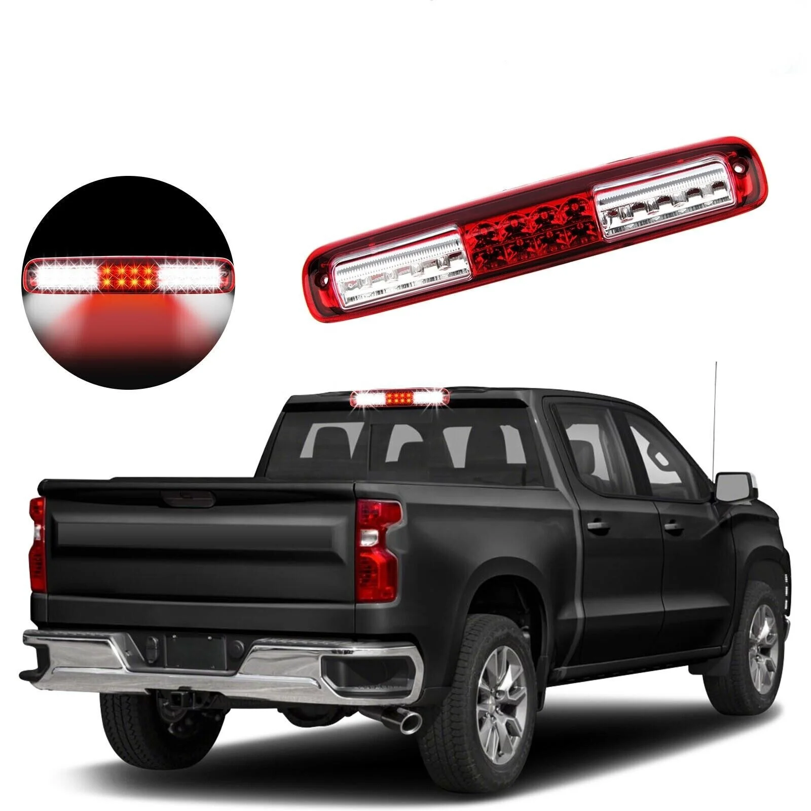 Fit For 1999 2006 Chevy Silverado Gmc Sierra Third 3rd Brake Tail Light Lamp Assembly Buy